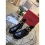 Valentino Calfskin Lace-up Boots with VLOGO Detail Black 2019