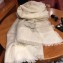 Chanel CC Logo Cashmere Scarf 90x200cm Gray 2019