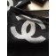Chanel CC Logo Cashmere Scarf 45x180cm Black/Gray 2019