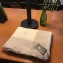 Chanel CC Logo Cashmere Scarf 90x200cm White 2019