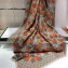Gucci GG and Strawberry Print Scarf 130x130cm 2019