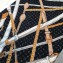Louis Vuitton Chain Print Monogram 100x180cm Scarf Black 2019