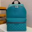 Louis Vuitton Monogram Canvas and Taiga Leather Discovery Backpack PM Bag M30227 Green 2019