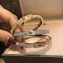 Hermes Kelly Bracelet with All Over Diamonds