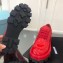 Prada Patent Leather Derby Lace-ups Shoes Red 2019