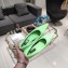 Balenciaga Heel 4cm Pile Fabric Pumps Green 2019