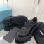 Prada Patent Leather Derby Lace-ups Shoes Black 2019
