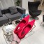 Balenciaga Heel 4cm Pile Fabric Pumps Red 2019