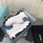 Prada Patent Leather Derby Lace-ups Shoes White 2019