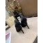 Louis Vuitton Heel 10cm Call Back Pumps Satin Black 2019