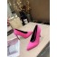 Louis Vuitton Heel 10cm Call Back Pumps Satin Pink 2019