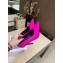 Louis Vuitton Heel 10cm Call Back Pumps Satin Fuchsia 2019