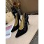 Louis Vuitton Heel 10cm Call Back Pumps Suede Black 2019
