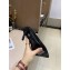 Louis Vuitton Heel 10cm Call Back Pumps Suede Black 2019