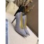 Louis Vuitton Heel 10cm Call Back Pumps Suede Gray 2019