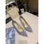 Louis Vuitton Heel 10cm Call Back Pumps Suede Gray 2019