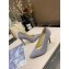 Louis Vuitton Heel 10cm Call Back Pumps Suede Gray 2019