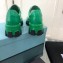 Prada Patent Leather Derby Lace-ups Shoes Green 2019
