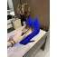 Louis Vuitton Heel 10cm Call Back Pumps Suede Blue 2019