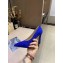 Louis Vuitton Heel 10cm Call Back Pumps Suede Blue 2019