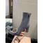 Louis Vuitton Heel 6cm Madeleine Ankle Boots Suede Gray 2019