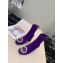 Louis Vuitton Heel 6cm Madeleine Ankle Boots Suede Purple 2019