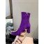 Louis Vuitton Heel 6cm Madeleine Ankle Boots Suede Purple 2019