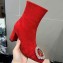 Louis Vuitton Heel 6cm Madeleine Ankle Boots Suede Red 2019