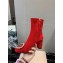 Louis Vuitton Heel 6cm Madeleine Ankle Boots Suede Red 2019