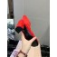 Louis Vuitton Heel 6cm Madeleine Ankle Boots Suede Red 2019