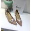 Dior Heel 6.5cm J'Adior and Double Ribbon Pumps Technical Canvas Nude 2019