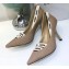 Dior Heel 9.5cm J'Adior and Double Ribbon Pumps Technical Canvas Nude 2019