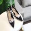 Dior Heel 9.5cm J'Adior and Double Ribbon Pumps Patent Black 2019