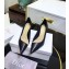 Dior Heel 6.5cm D-Sculpture D'Orsay Pumps Leather Black 2019