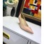 Dior Heel 6.5cm D-Sculpture D'Orsay Pumps Leather Nude 2019