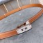 Hermes Width 1.7cm Epsom Calfskin Belt Brown