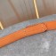 Hermes Width 1.7cm Epsom Calfskin Belt Orange