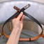 Hermes Width 1.7cm Epsom Calfskin Belt Black