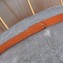 Hermes Width 1.7cm Epsom Calfskin Belt Black
