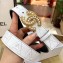 Chanel Width 3cm Pearl CC Logo Buckle Quilting Leather Belt