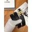 Chanel Width 3cm Crystal CC Logo Buckle Leather Belt Black/Pink