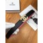 Chanel Width 3cm Crystal CC Logo Buckle Leather Belt Black/Pink