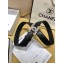 Chanel Width 3cm Pearl CC Logo Silver Buckle Quilting Leather Belt