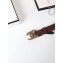 Chanel Width 3cm Braided CC Logo Buckle Leather Belt Burgundy
