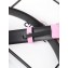 Chanel Width 3cm Braided CC Logo Buckle Leather Belt Pink