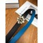 Chanel Width 3cm Crystal and CC Logo Buckle Leather Belt Black/Gold