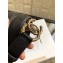 Chanel Width 3cm Braided CC Logo Buckle Leather Belt Grained Black/Gold