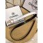 Chanel Width 2.5cm Chain Buckle Quilting Leather Belt White