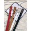 Chanel Width 2.5cm Chain Logo Buckle Leather Belt
