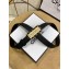 Chanel Width 2.5cm Chain Logo Buckle Leather Belt
